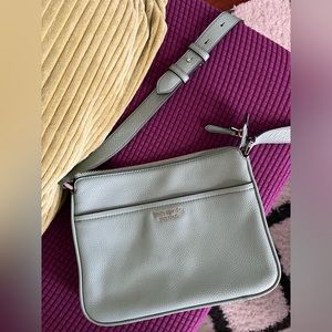Mint green Kate spade cross body bag